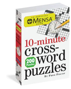 10 Minute Crossword Puzzles - An Official Mensa Book