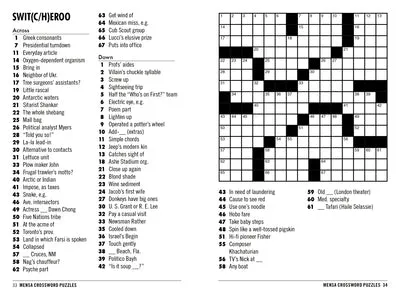 10 Minute Crossword Puzzles - An Official Mensa Book