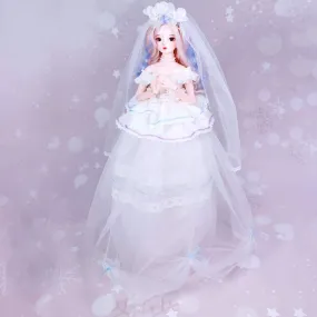 1/3 SD BJD Doll Children's Creative Toys Ball Jointed Doll DIY Toys Cosplay Fashion Dolls with Clothes Outfit Shoes Wig Hair Makeup