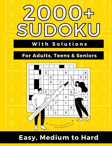 2000  Sudoku Puzzles for Adults