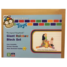 #21024 IMAGIBRICKS RAINBOW BLOCKS 24 PC SET
