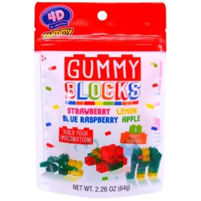 4D Gummy Blocks - 2.26oz