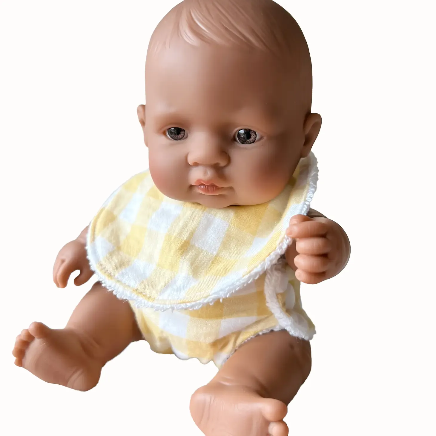 8" Mini Baby Doll Clothing- Bib and Diaper Available in 5 Colors!