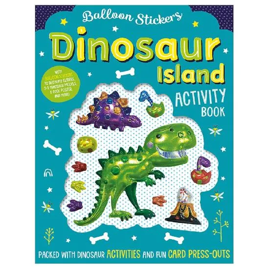 Activity Sticker Book - Dinosaur Island