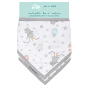 aden anais essentials DISNEY Dumbo 2 pack bandana bibs