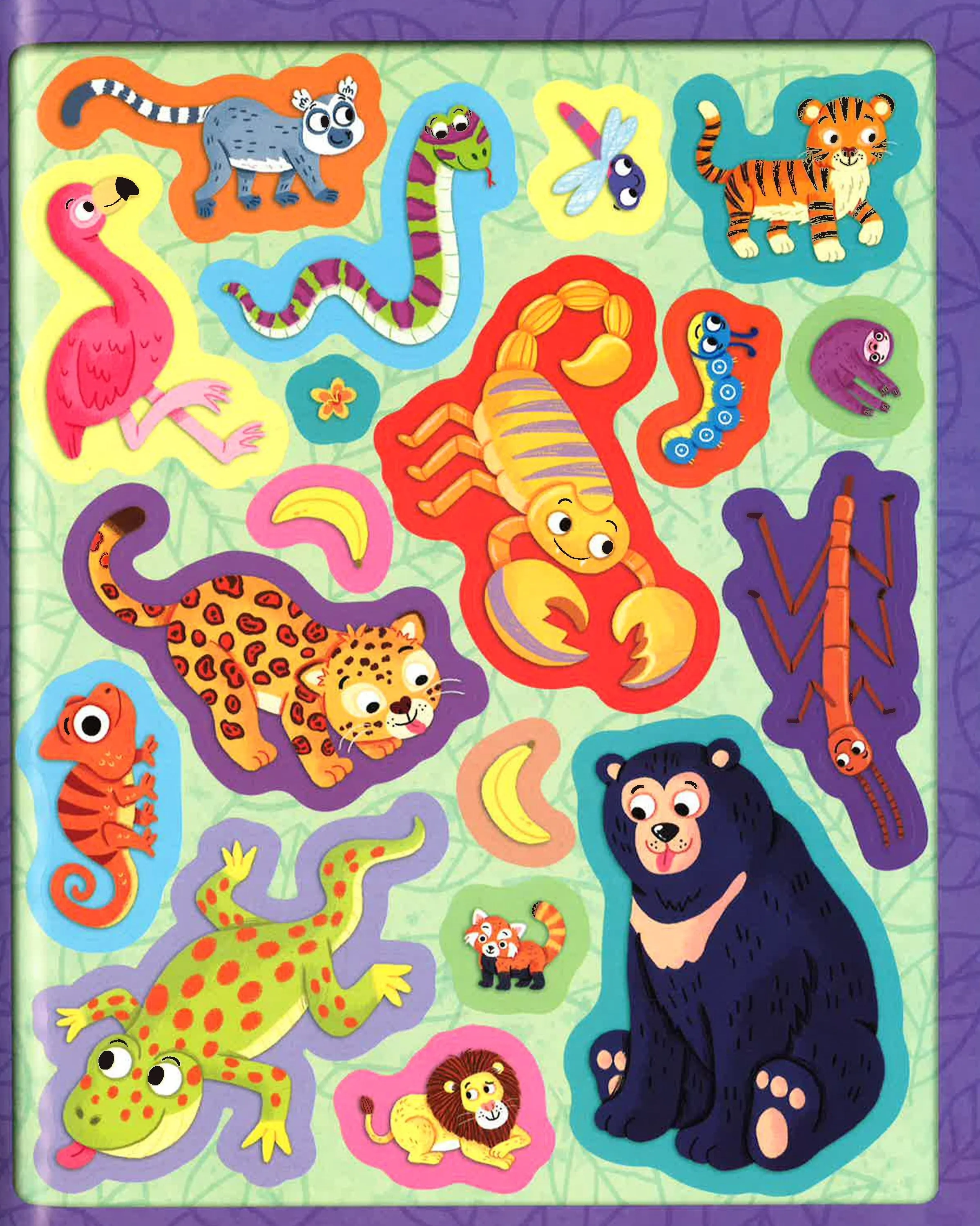 Animal Fun Sticker Activity Book