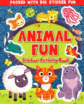 Animal Fun Sticker Activity Book