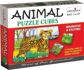 Animal Puzzle Cubes