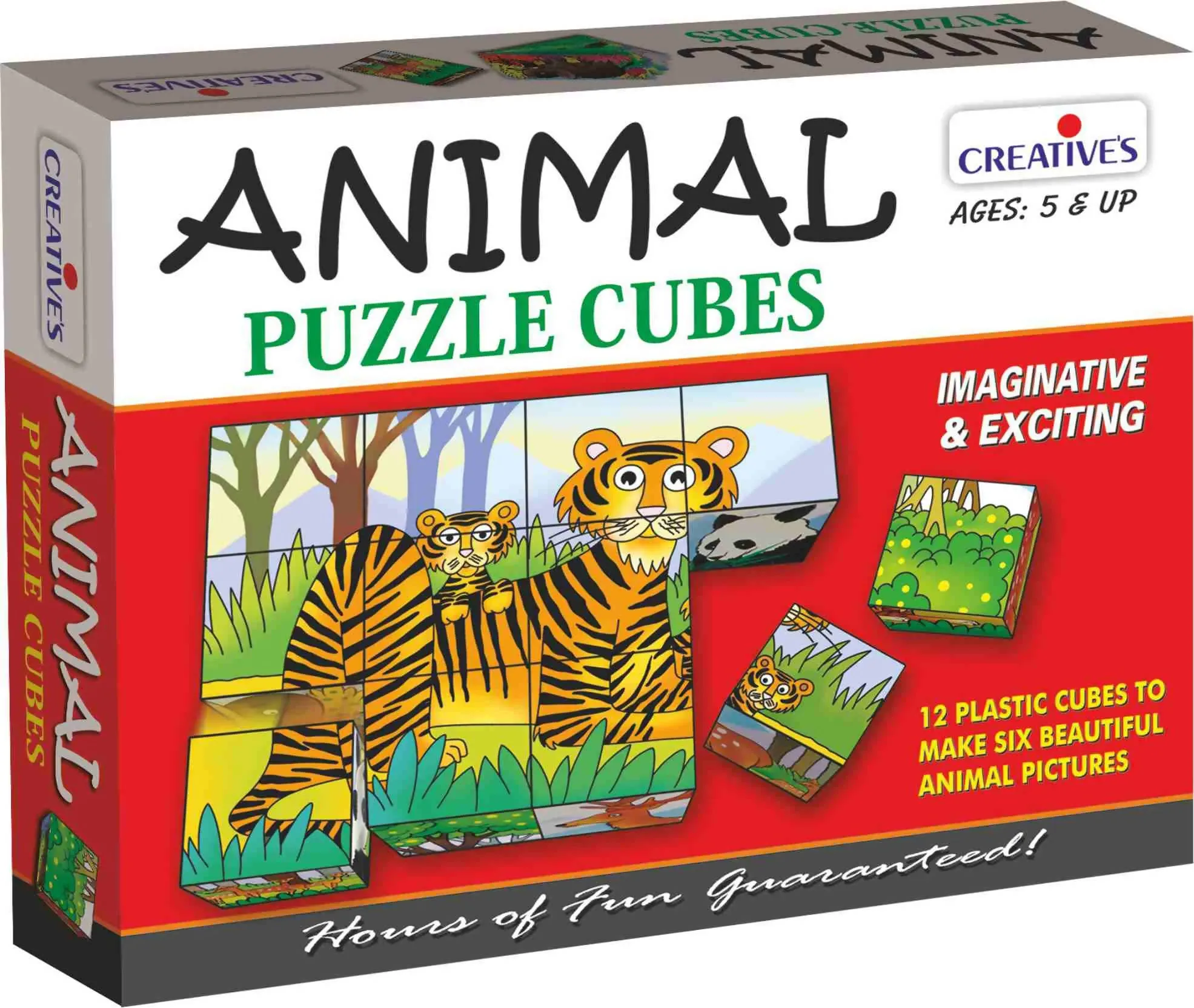 Animal Puzzle Cubes