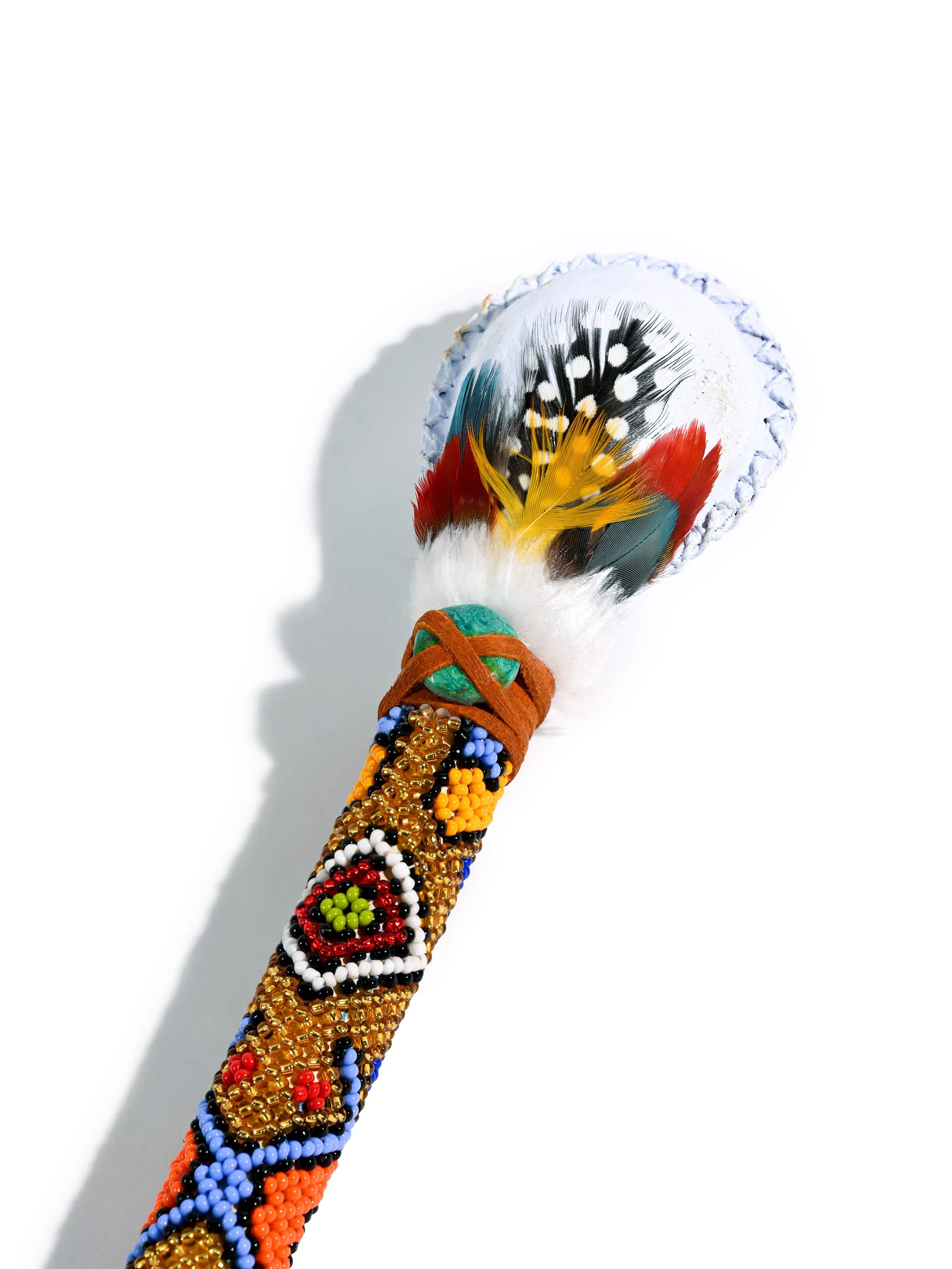 Ayahuasca Vine Beaded Rattle