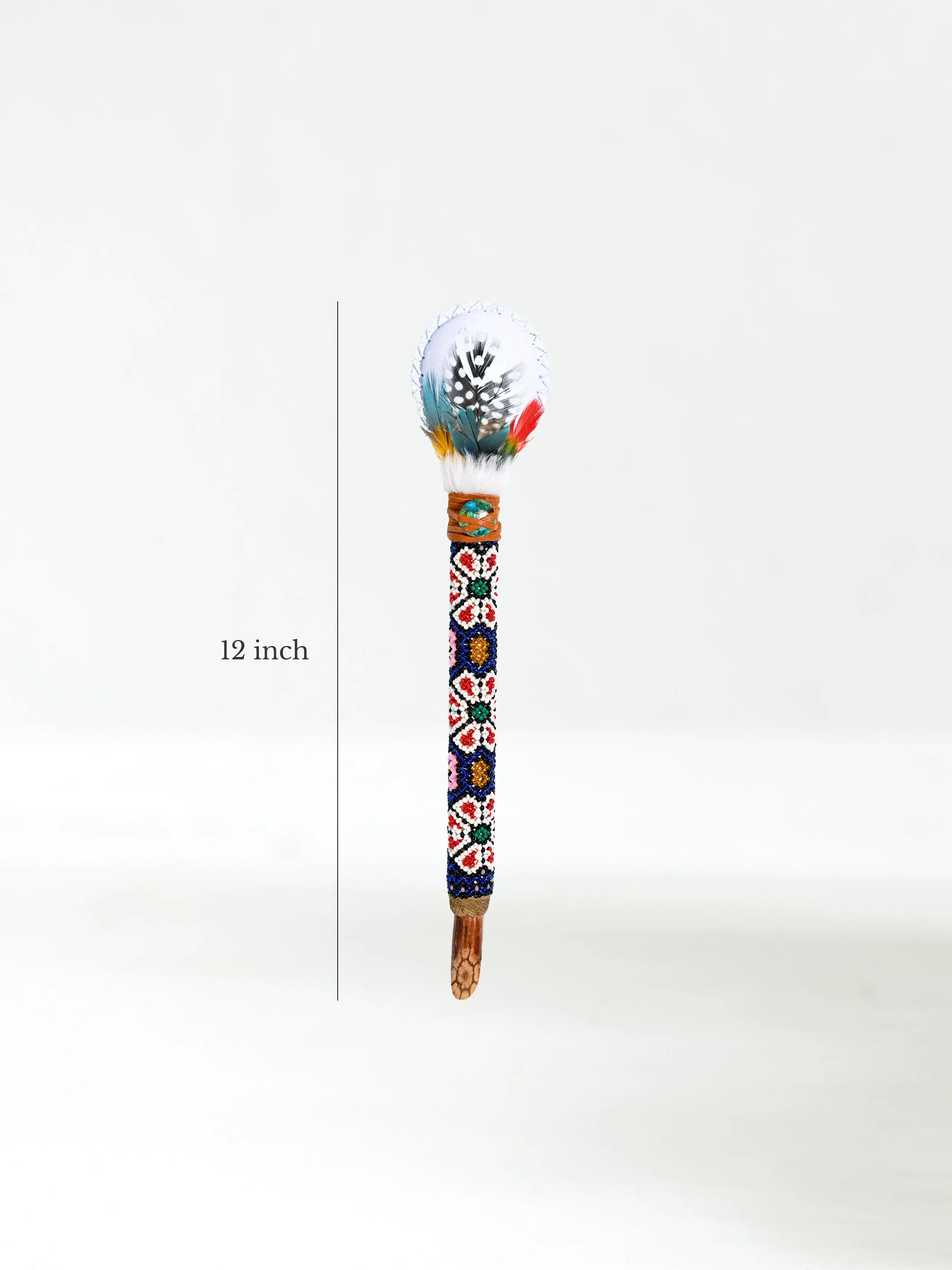 Ayahuasca Vine Beaded Rattle