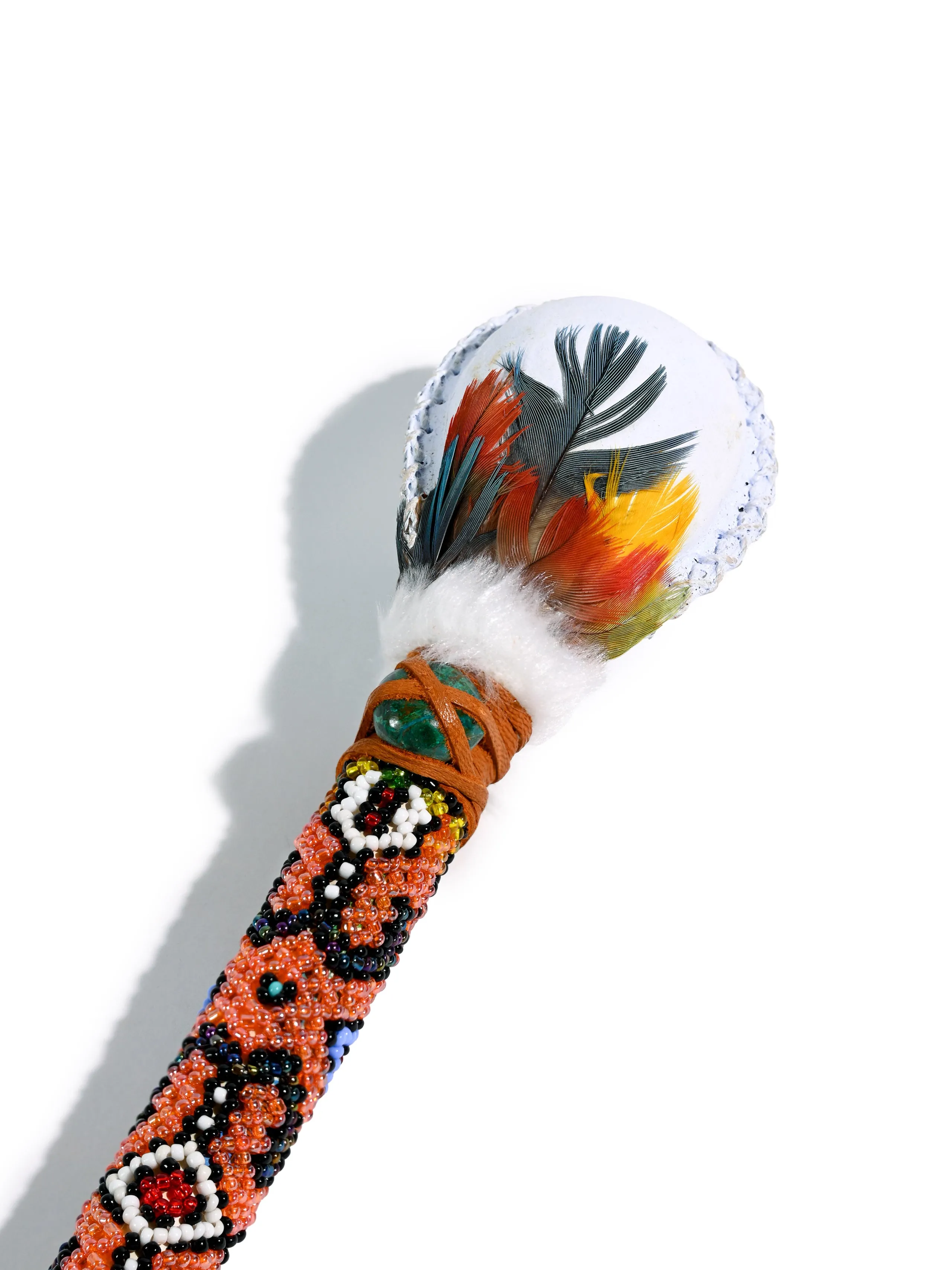 Ayahuasca Vine Beaded Rattle