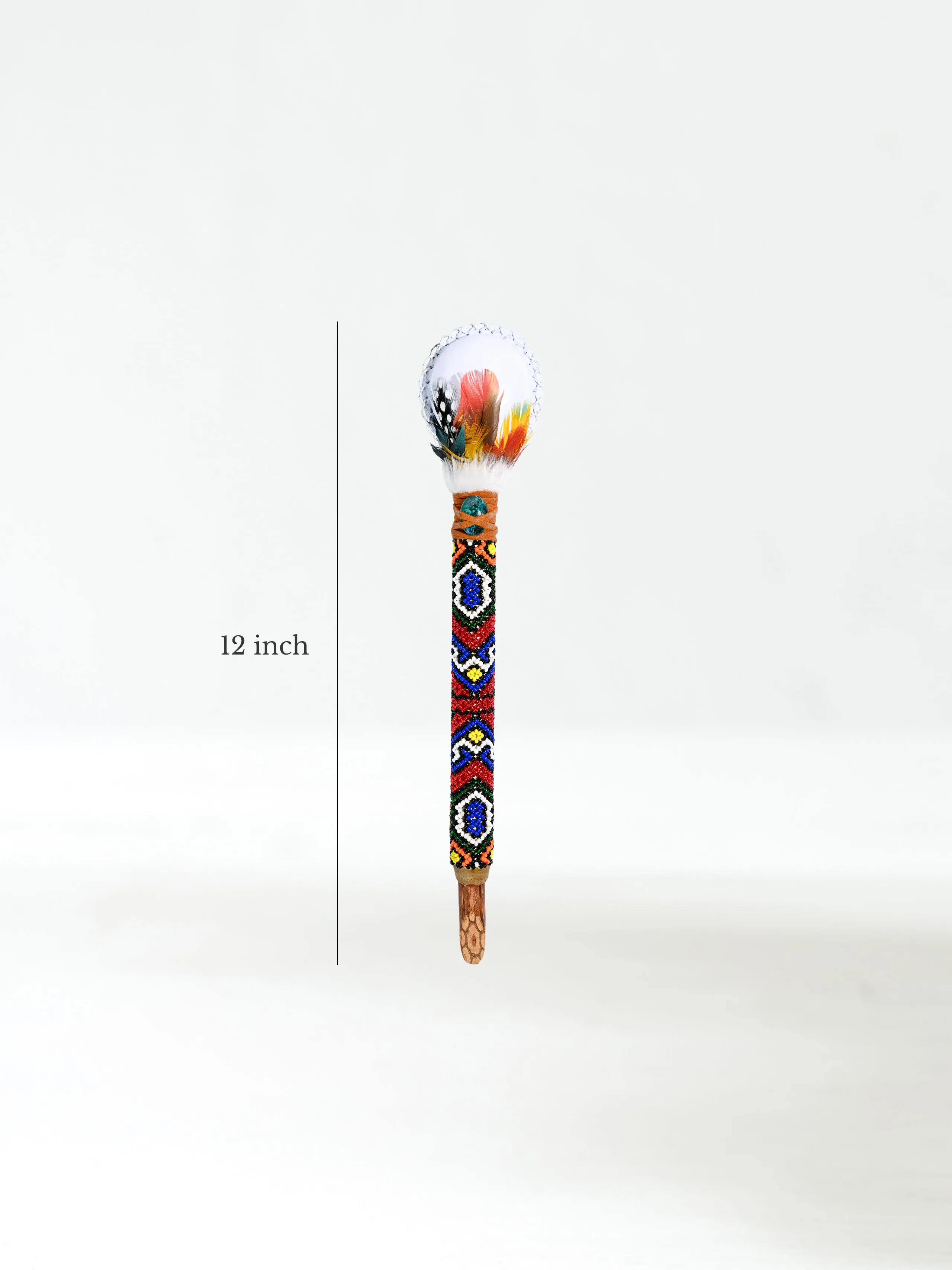 Ayahuasca Vine Beaded Rattle