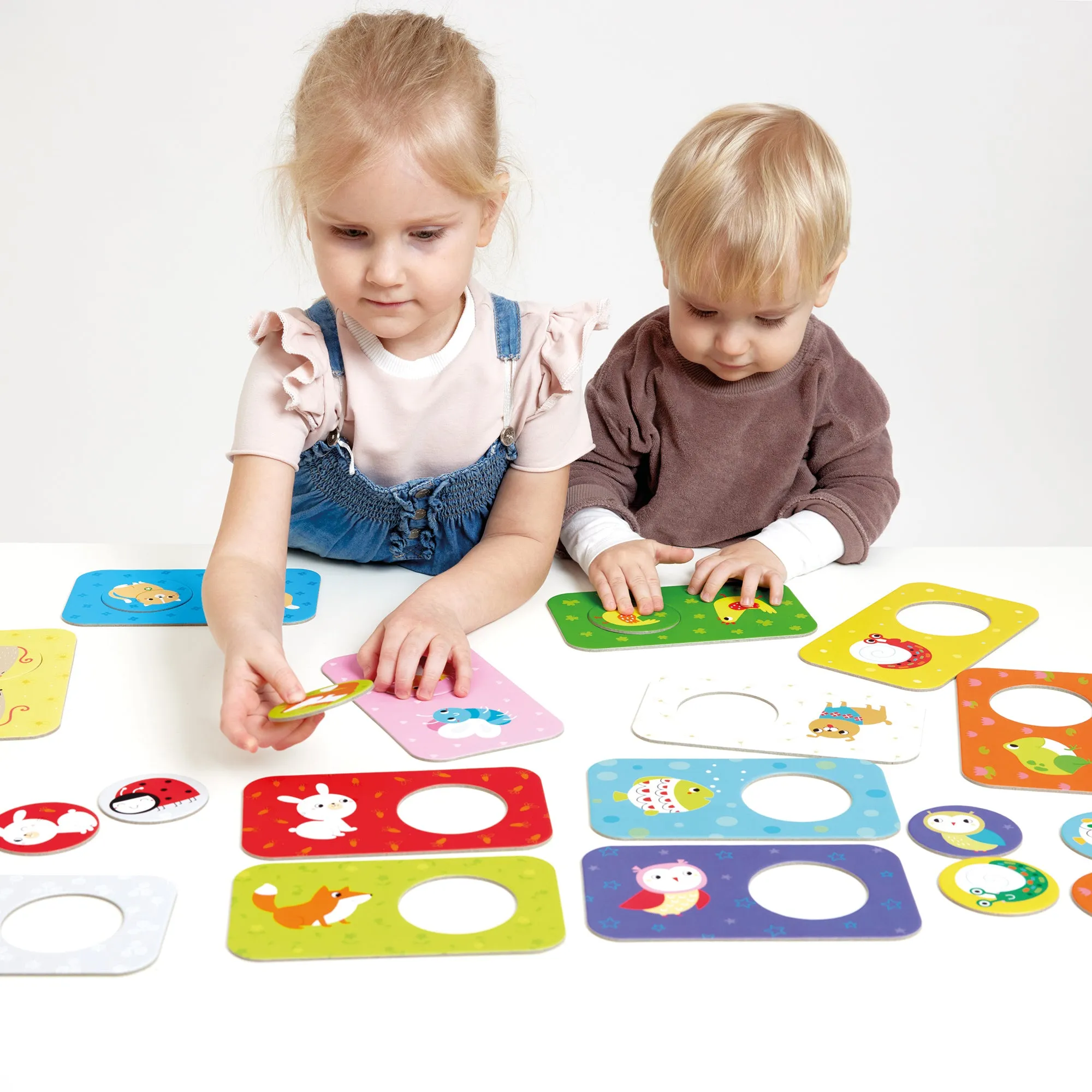 Banana Panda Match The Buddies 24 pc Toddler Puzzle Set