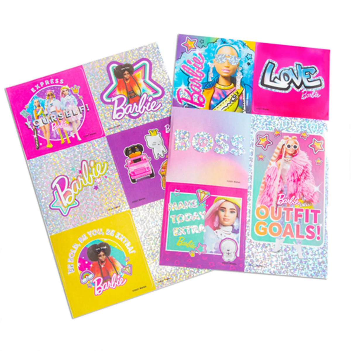 Barbie Fluffy Diary Set