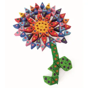Bauspiel | Triangles 50 Blocks with Tray