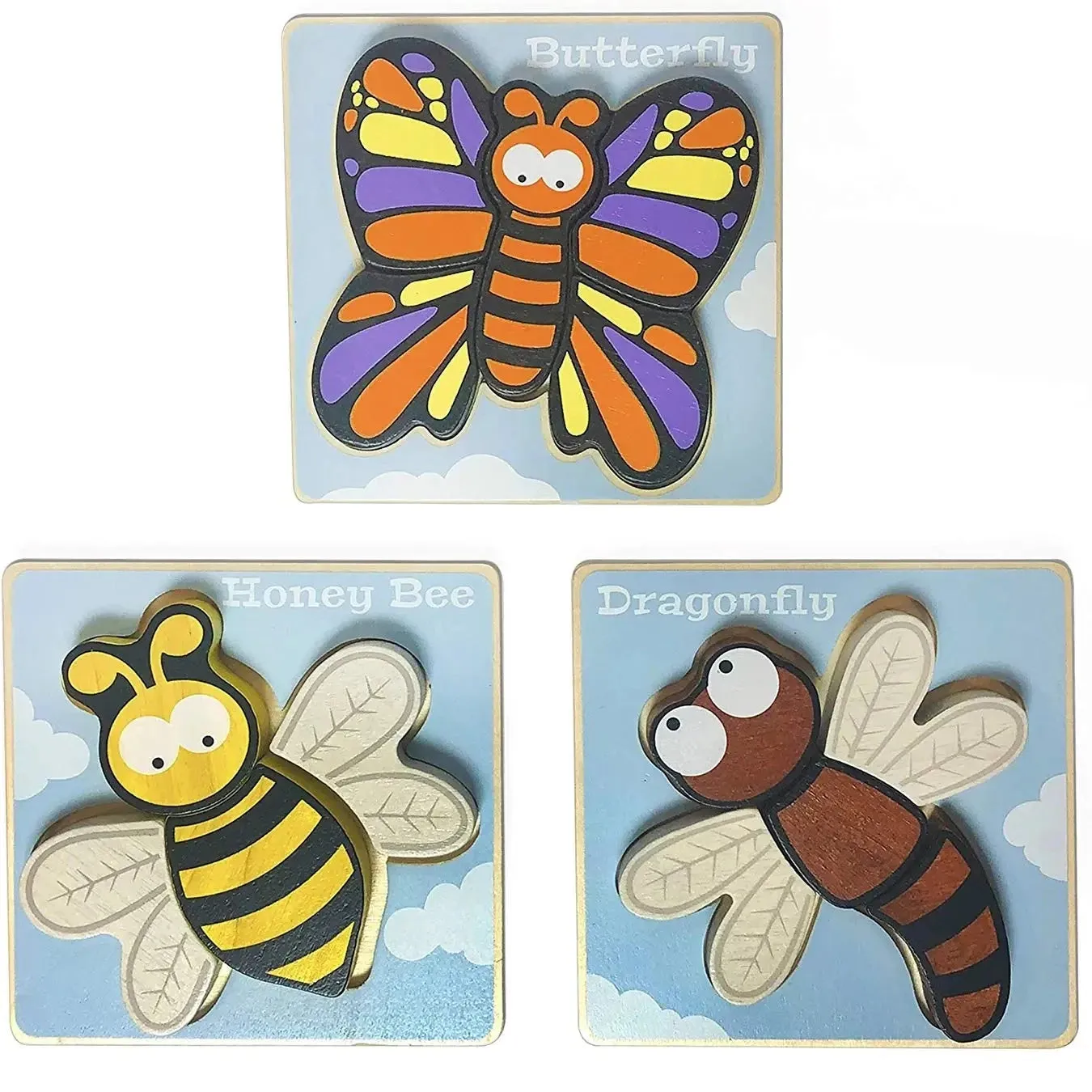 BeginAgain Chunky 5 Piece Puzzles