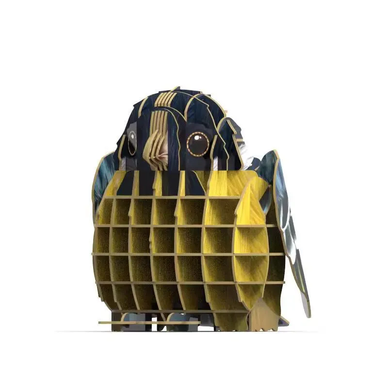 Bird series splicing paper mold