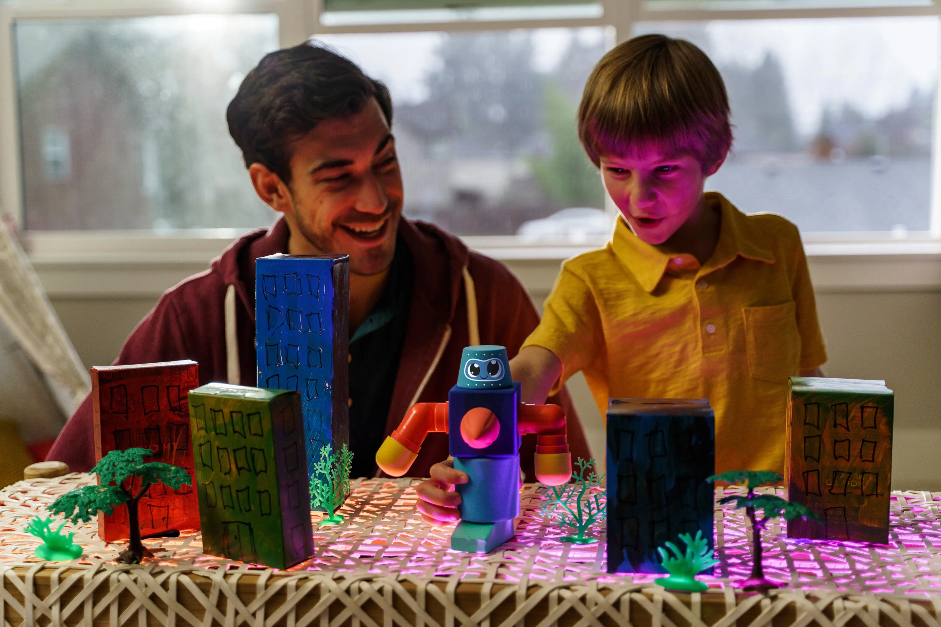 Blockaroo Magnetic Foam Blocks 50-Piece Builder Set