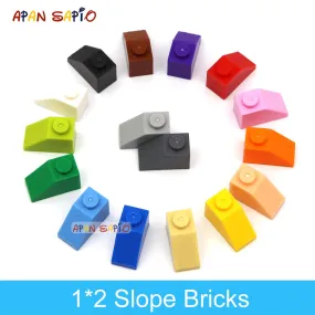 Building Blocks Thick Figures Bricks Slope