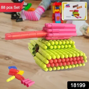 Bullet Shape Creative Building Blocks (88 Pcs)