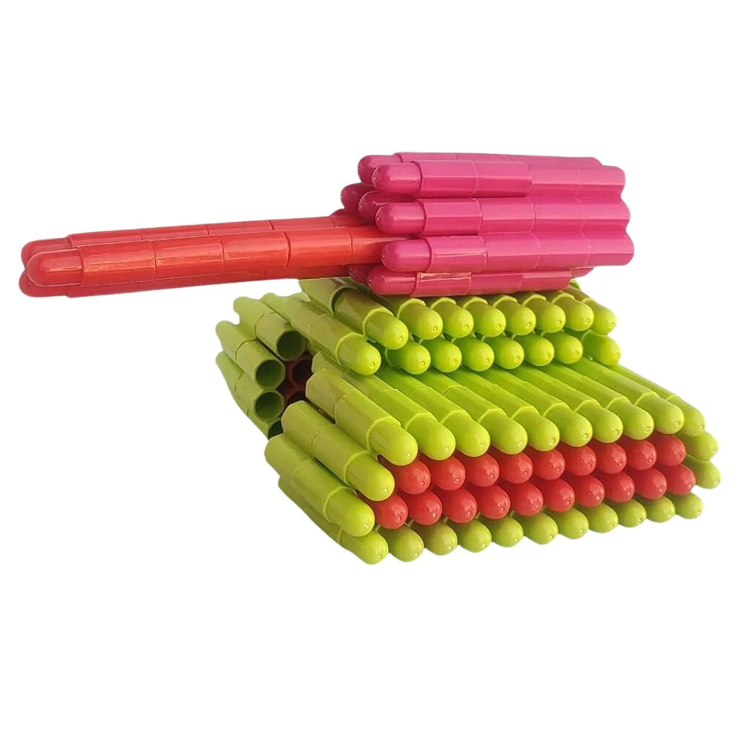 Bullet Shape Creative Building Blocks (88 Pcs)