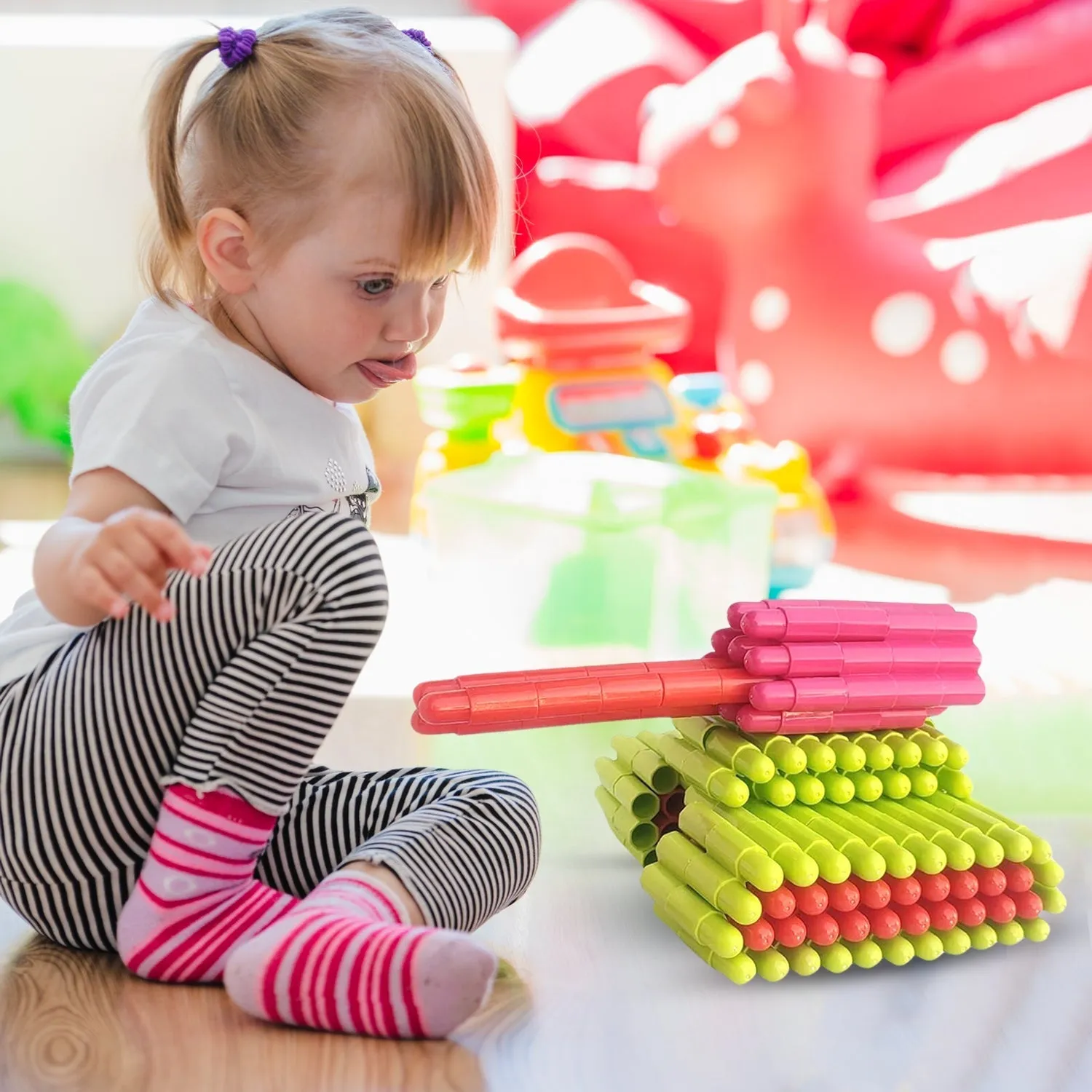 Bullet Shape Creative Building Blocks (88 Pcs)