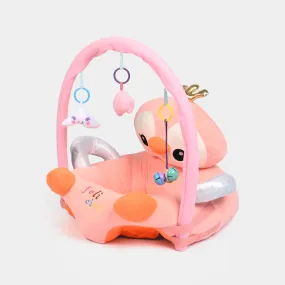 Cartoon Baby Floor Seat/Support Sofa Seat 6M  |  544-Peach