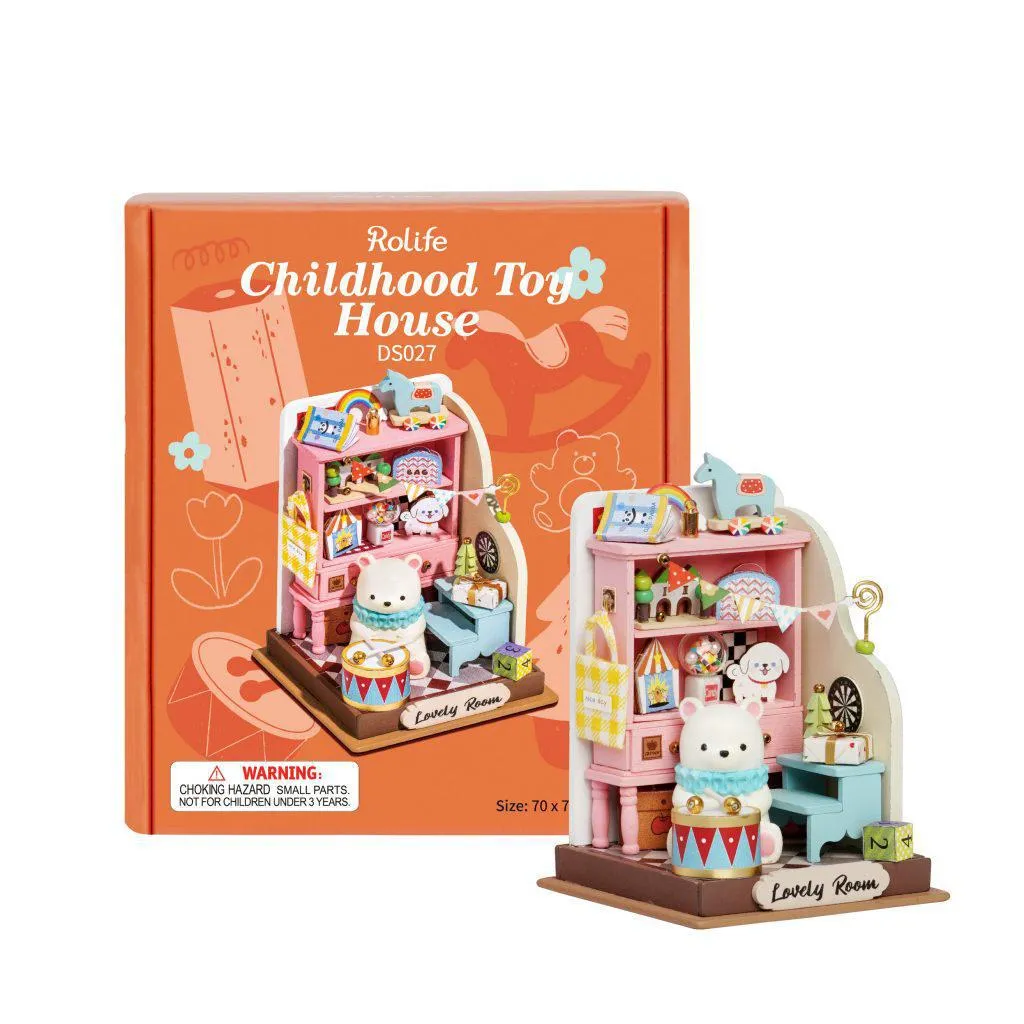 Childhood Toy House Building Block