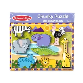 Chunky Puzzle - Safari Animals