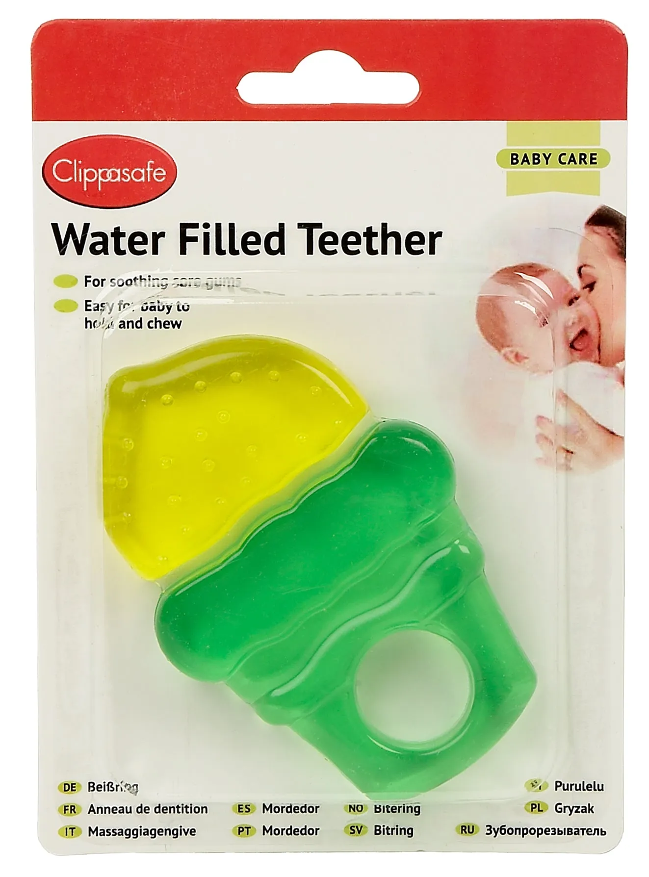 Clippasafe Water Filled Teether Berry