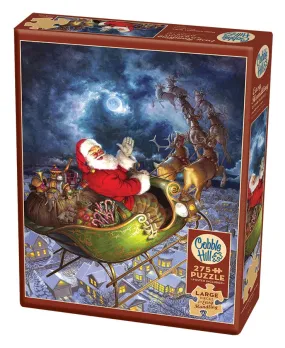 Cobble Hill 275 Piece Easy Handling Puzzle - Merry Christmas to All