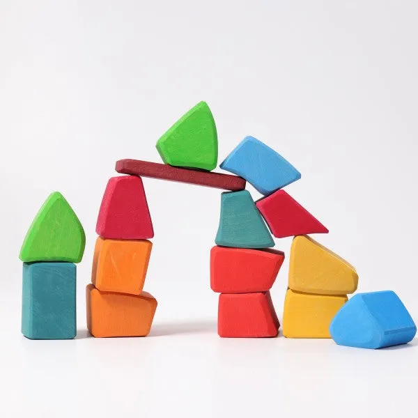 Colored Waldrof Blocks