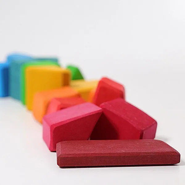Colored Waldrof Blocks
