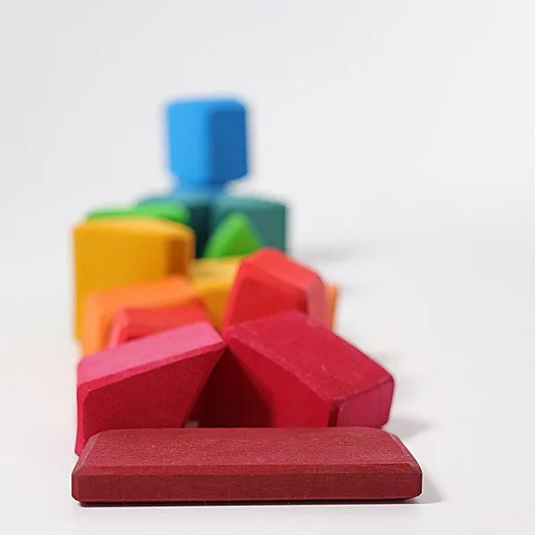 Colored Waldrof Blocks