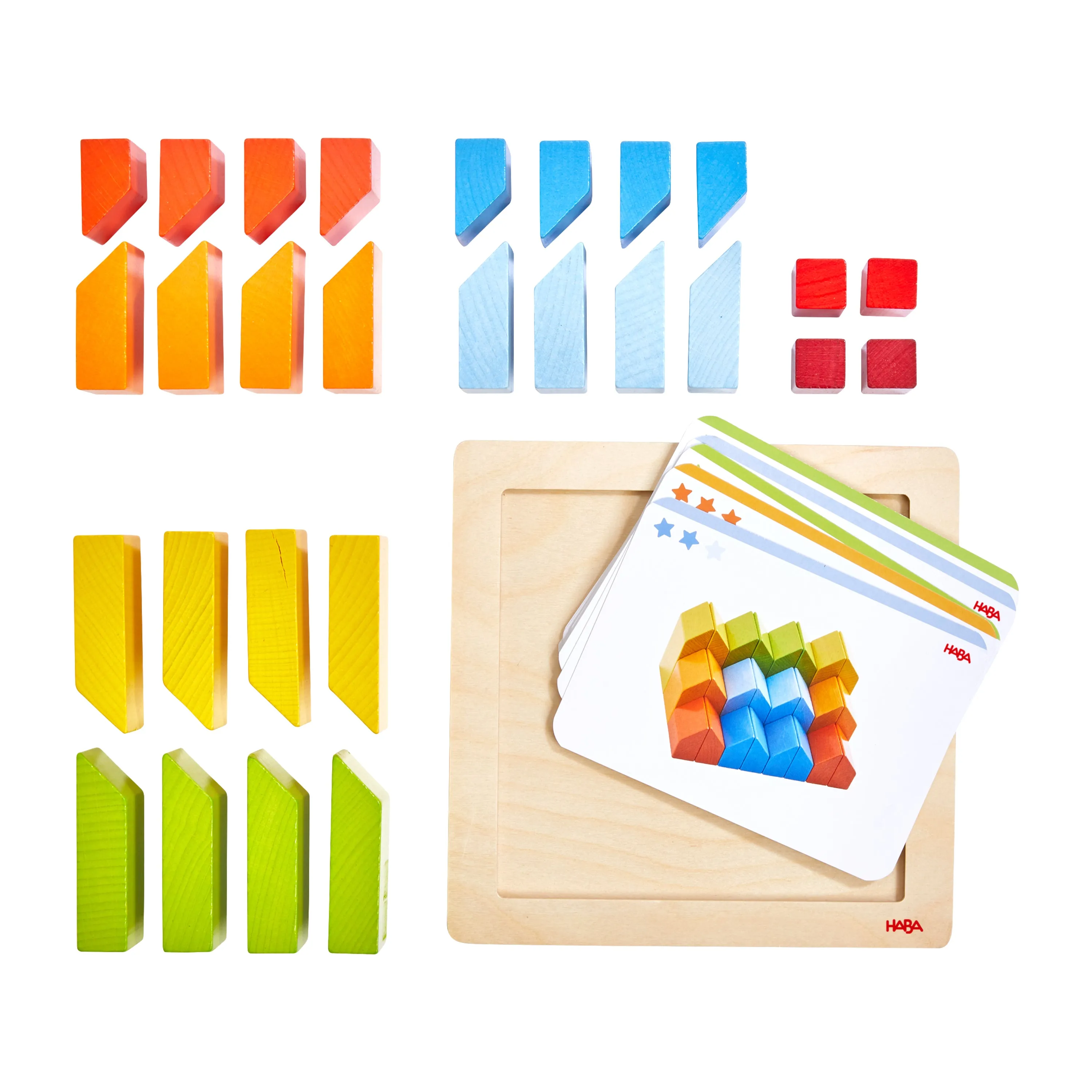 Creative Stones - 3D Wooden Arranging Blocks made from sustainably sourced wood