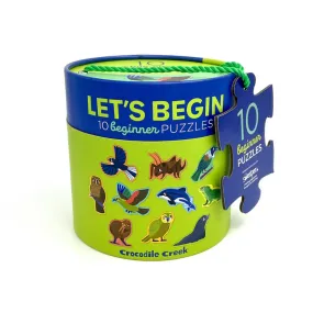 Croc Creek Lets Begin 10 Beginners Puzzles (NZ Animals)