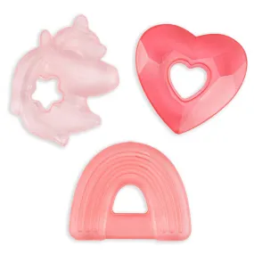 Cutie Coolers™ Unicorn Water Filled Teethers (3-pack)