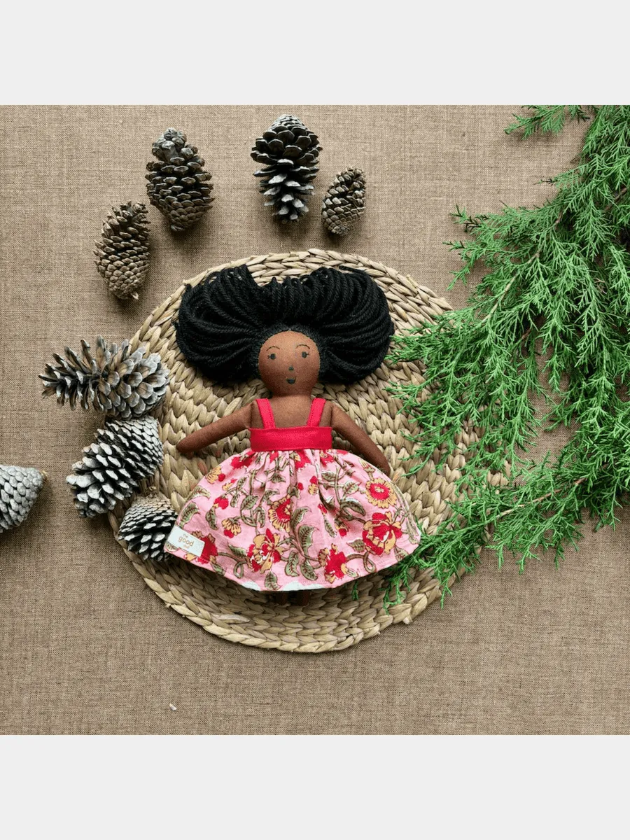 Daisy, Cotton Fabric Doll