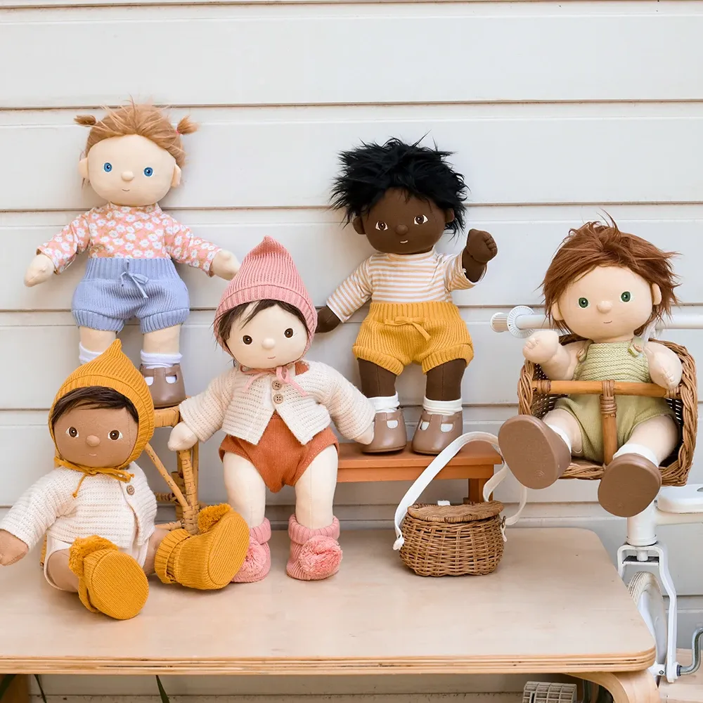 Dinkum Dolls Knit Set - Honey