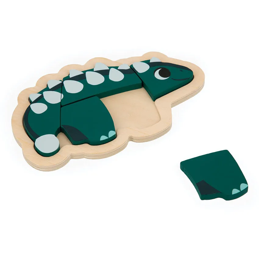 Dino Progressive Wood Puzzle