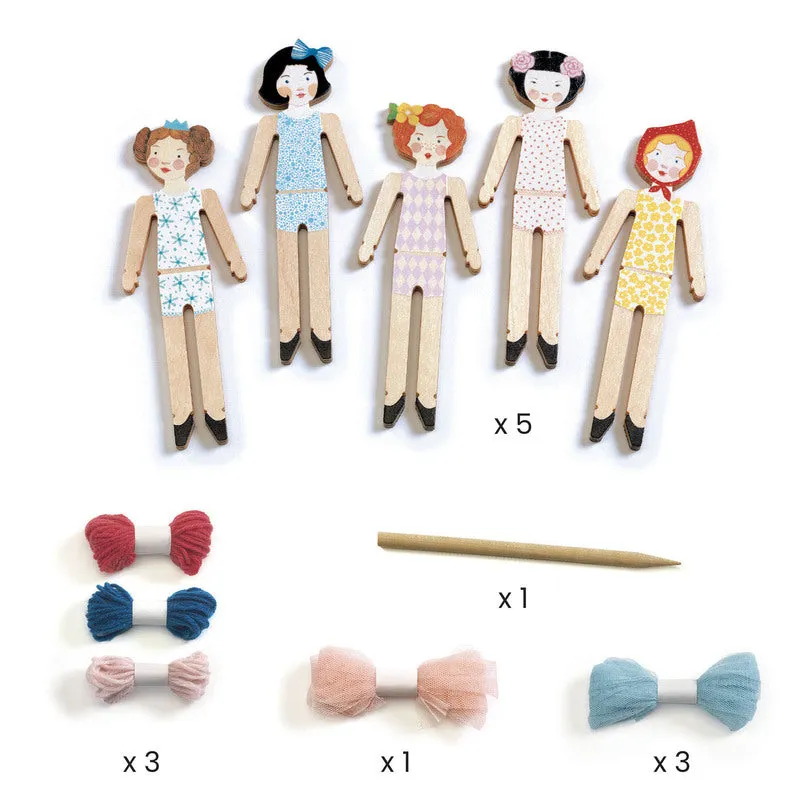 Djeco - Do It Yourself Worry Dolls