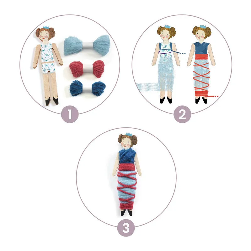 Djeco - Do It Yourself Worry Dolls