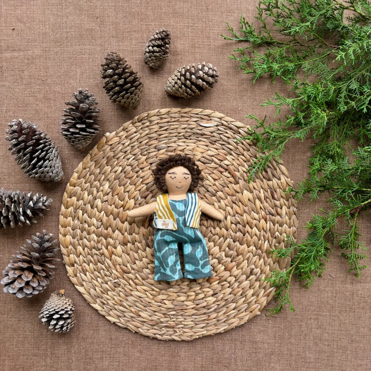 Fabric Dolls, Single Doll, GOPAL