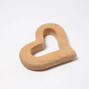 Grimm's Grasping Toy - Smooth Heart