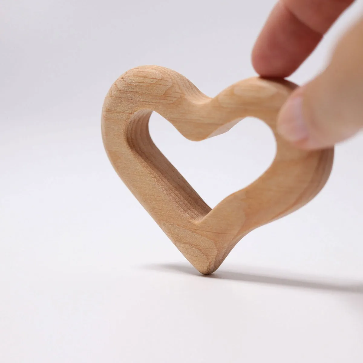 Grimm's Grasping Toy - Smooth Heart