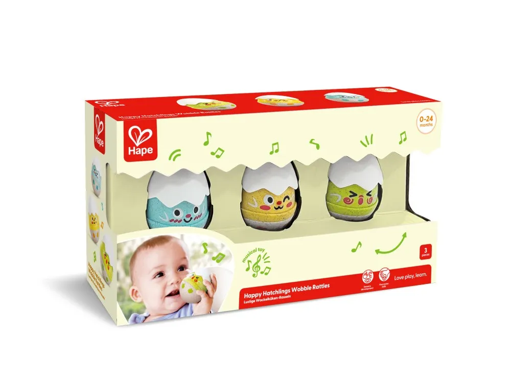 Happy Hatchlings Wobble Rattle
