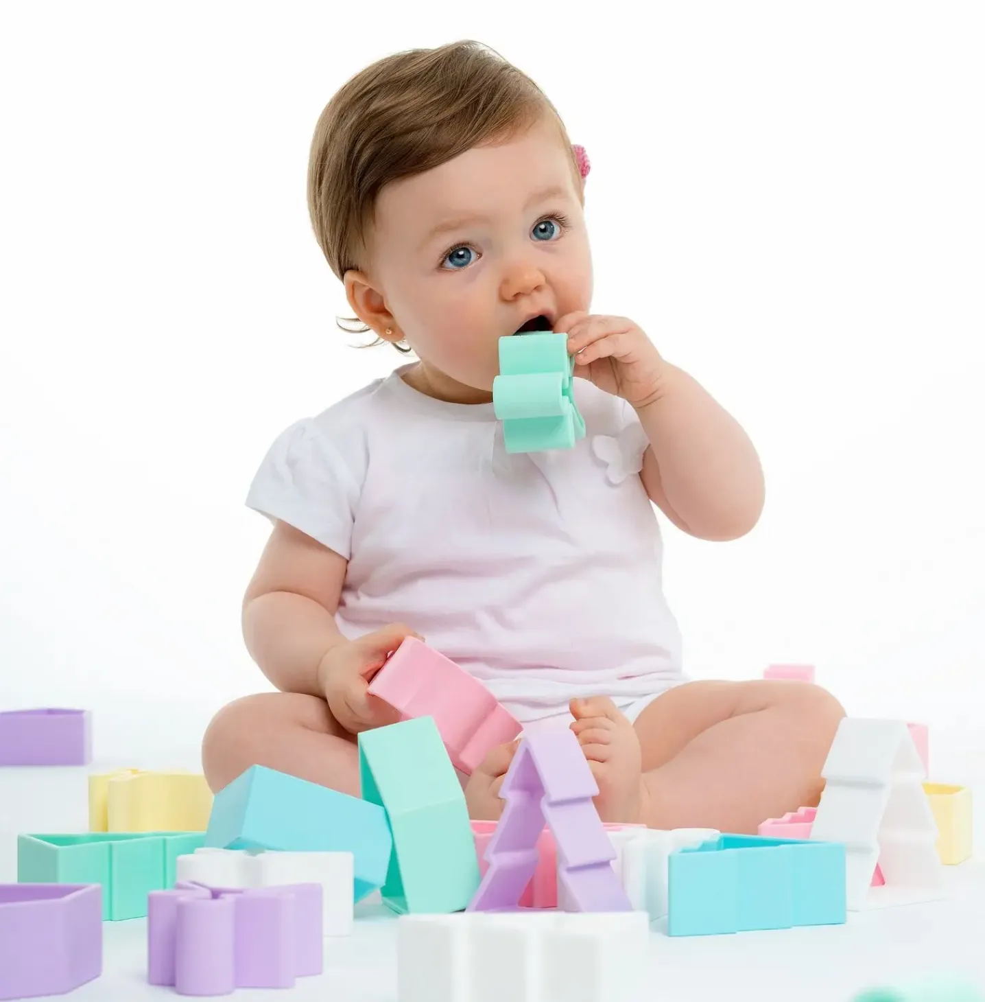 House Teething Toy Set