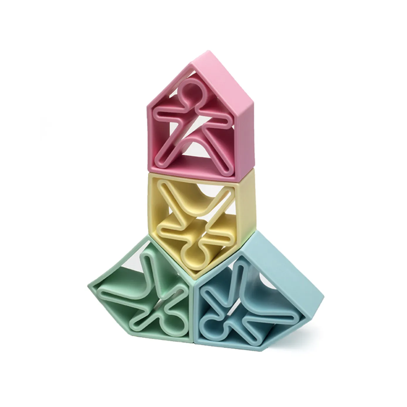 House Teething Toy Set