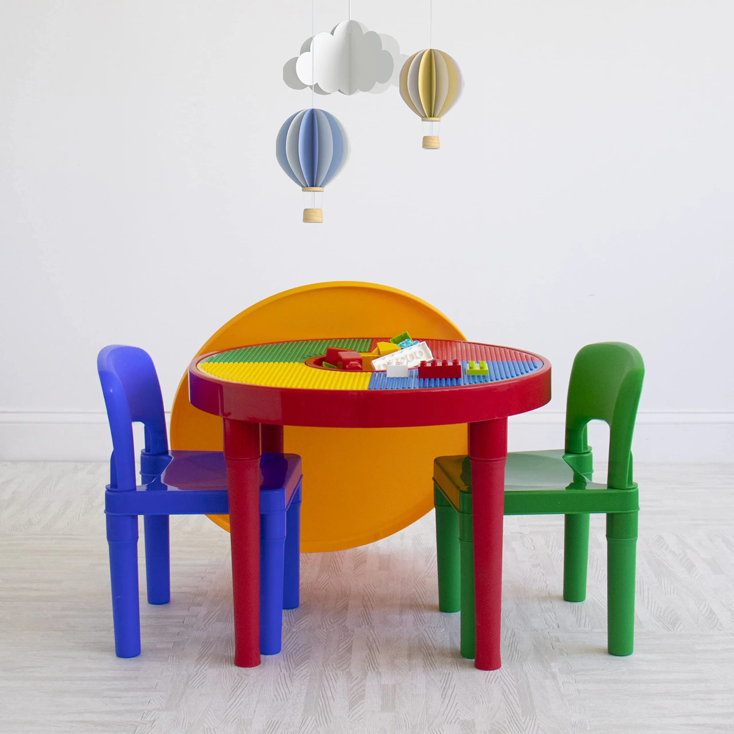 Humble Crew Kids 2-in-1 Activity Table and Chairs